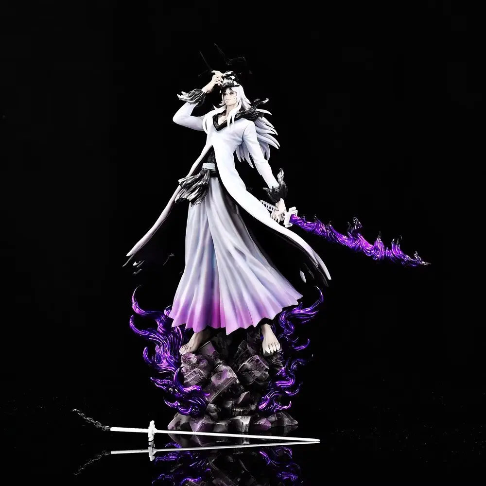 31-33cm Bleach Kurosaki Ichigo Two Forms Large Anime Figure Model Statue Boys Collection Desktop Decoration Ornament Toys Gifts