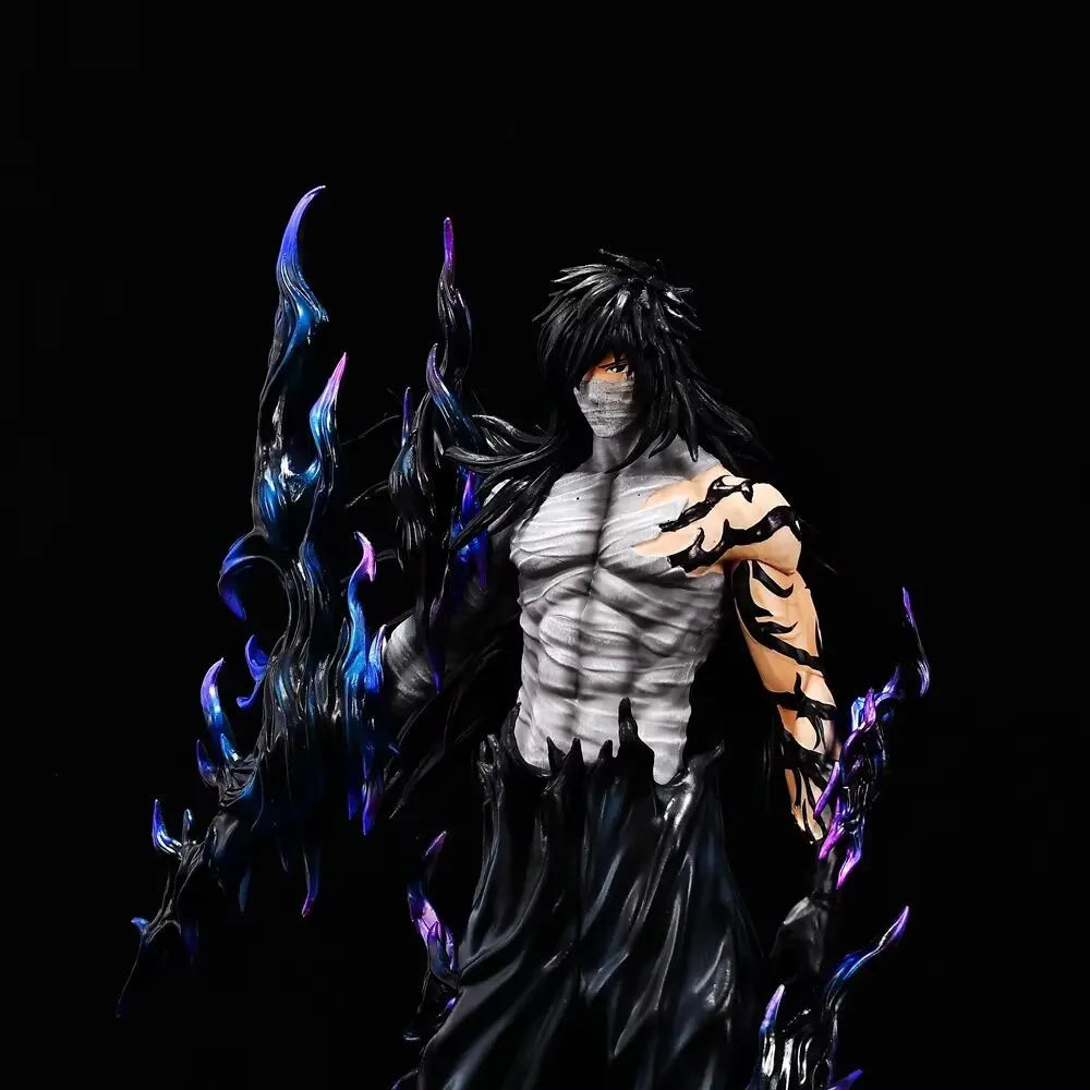 31-33cm Bleach Kurosaki Ichigo Two Forms Large Anime Figure Model Statue Boys Collection Desktop Decoration Ornament Toys Gifts