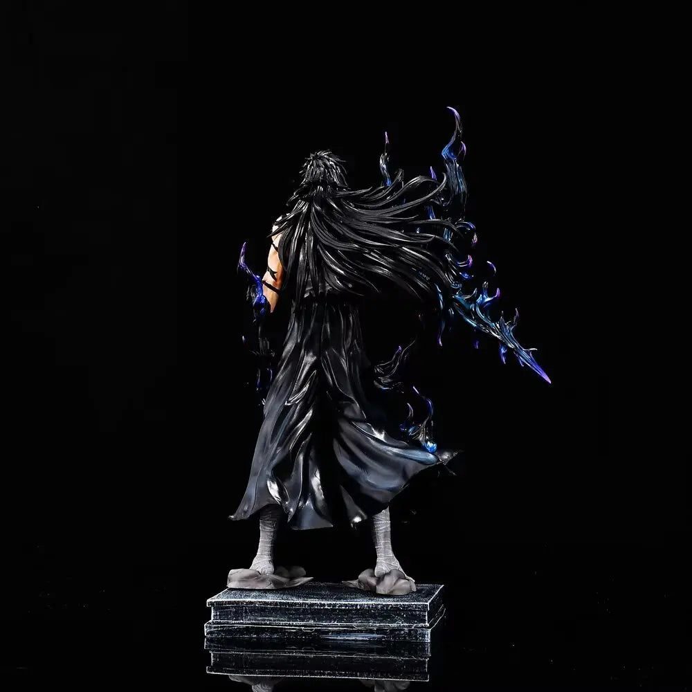 31-33cm Bleach Kurosaki Ichigo Two Forms Large Anime Figure Model Statue Boys Collection Desktop Decoration Ornament Toys Gifts