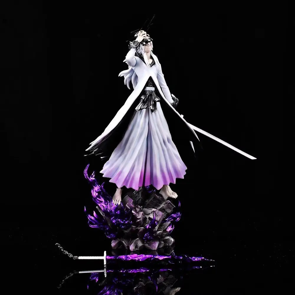 31-33cm Bleach Kurosaki Ichigo Two Forms Large Anime Figure Model Statue Boys Collection Desktop Decoration Ornament Toys Gifts